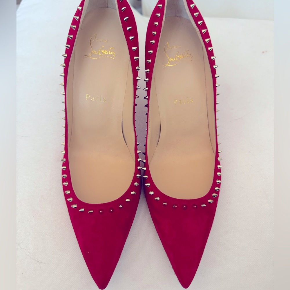 Red Anjalina Christian Louboutin Heels